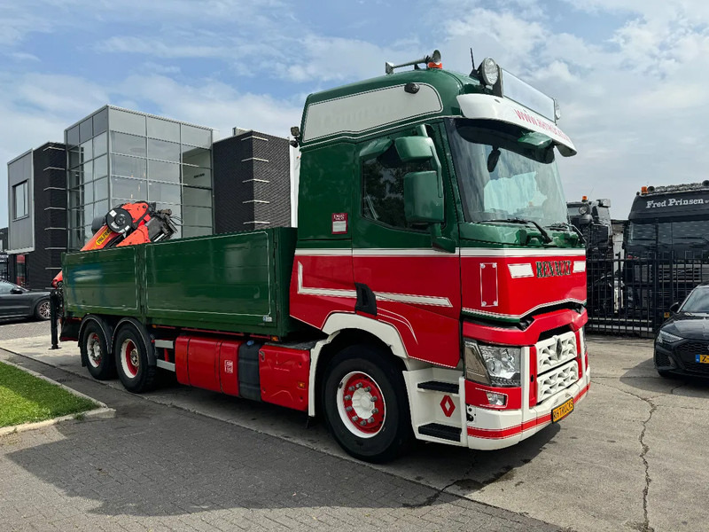 Dropside/ Flatbed truck, Crane truck Renault T HIGH 520 6X2 EURO 6 + PALFINGER PK16002 ROTOR FUNCTION: picture 16 Dropside/ Flatbed truck, Crane truck Renault T HIGH 520 6X2 EURO 6 + PALFINGER PK16002 ROTOR FUNCTION: picture 16