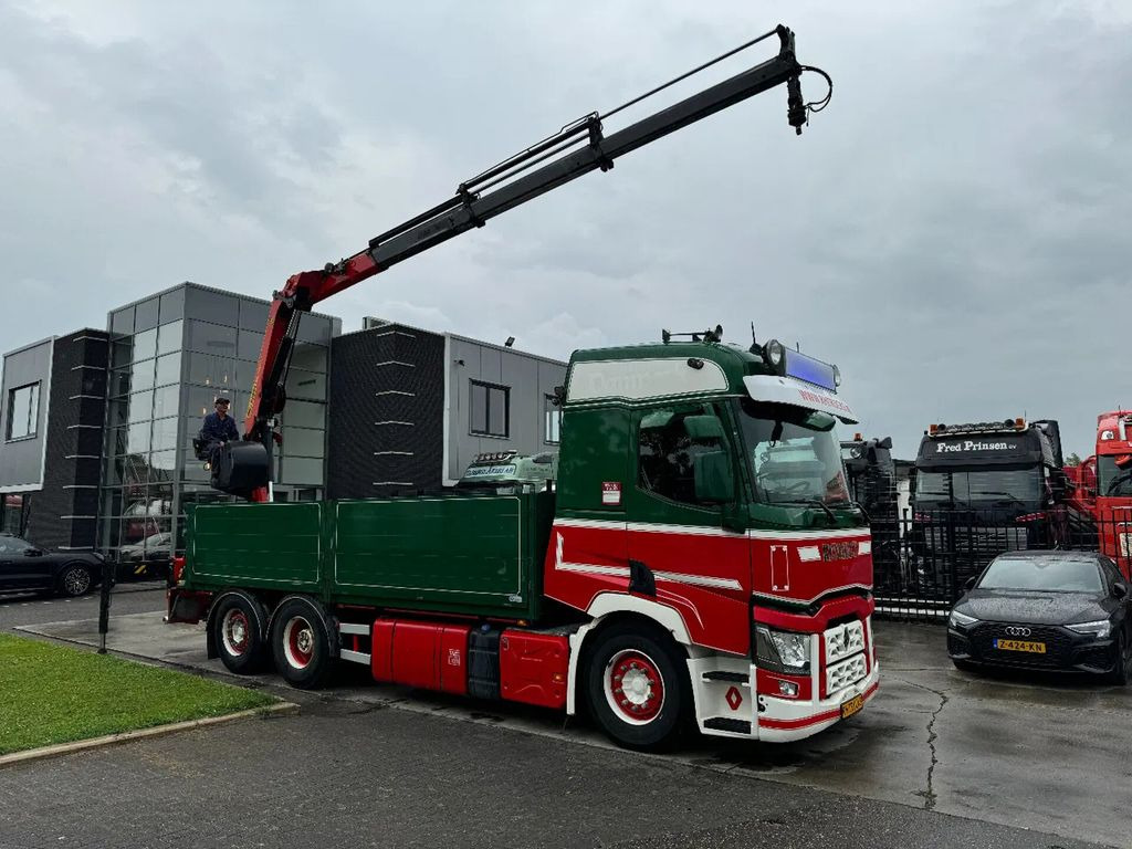 Renault T HIGH 520 6X2 EURO 6 + PALFINGER PK16002 ROTOR - Dropside/ Flatbed truck, Crane truck: picture 1 Renault T HIGH 520 6X2 EURO 6 + PALFINGER PK16002 ROTOR - Dropside/ Flatbed truck, Crane truck: picture 1