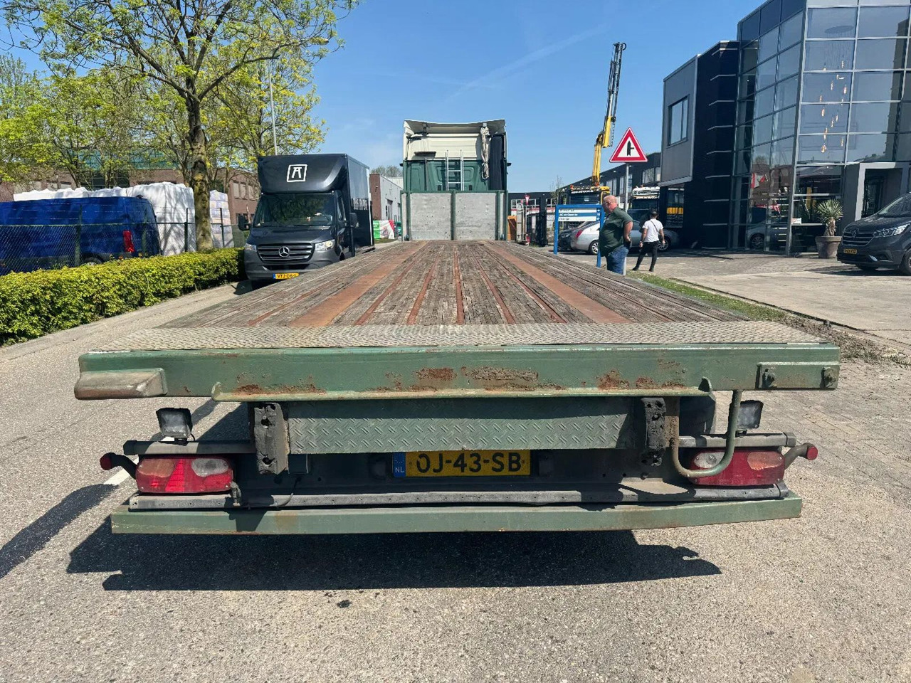 Samro ST39WJPA 3X BPW AXLE - Dropside/ Flatbed semi-trailer: picture 4 Samro ST39WJPA 3X BPW AXLE - Dropside/ Flatbed semi-trailer: picture 4