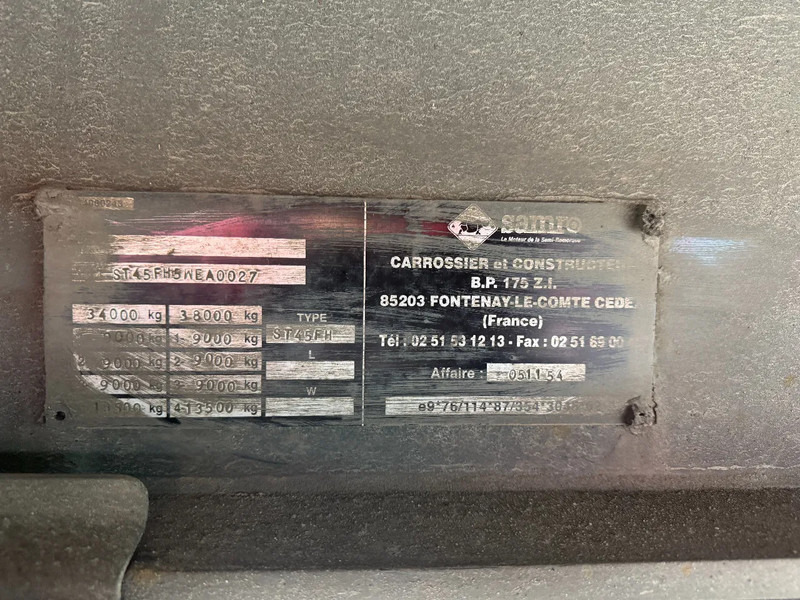 Leasing of Samro ST45FH THERMO KING SAF AXLES DISC BRAKES Samro ST45FH THERMO KING SAF AXLES DISC BRAKES: picture 14 Leasing of Samro ST45FH THERMO KING SAF AXLES DISC BRAKES Samro ST45FH THERMO KING SAF AXLES DISC BRAKES: picture 14