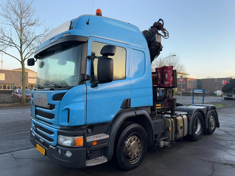 Crane truck Scania P450 6X2 - EURO 6 + HMF 2620-K5 + REMOTE + LIFT AXLE: picture 13