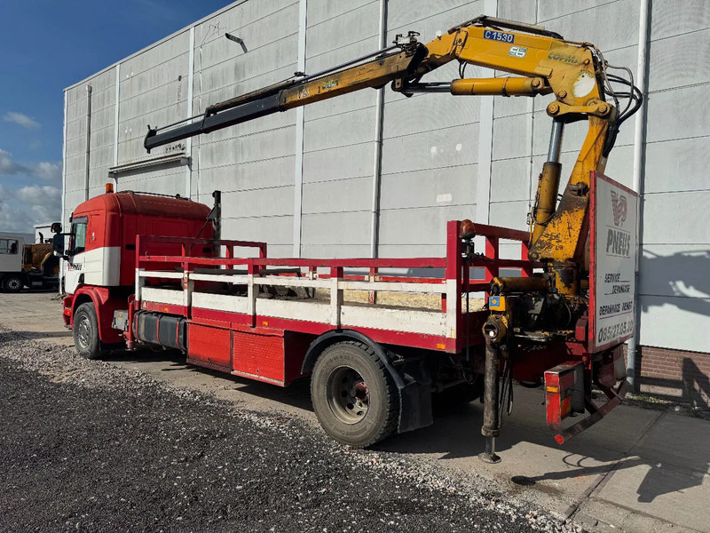 Scania P94-310 4X2 EURO 2 COPMA 1530 FULL STEEL - Crane truck: picture 4 Scania P94-310 4X2 EURO 2 COPMA 1530 FULL STEEL - Crane truck: picture 4