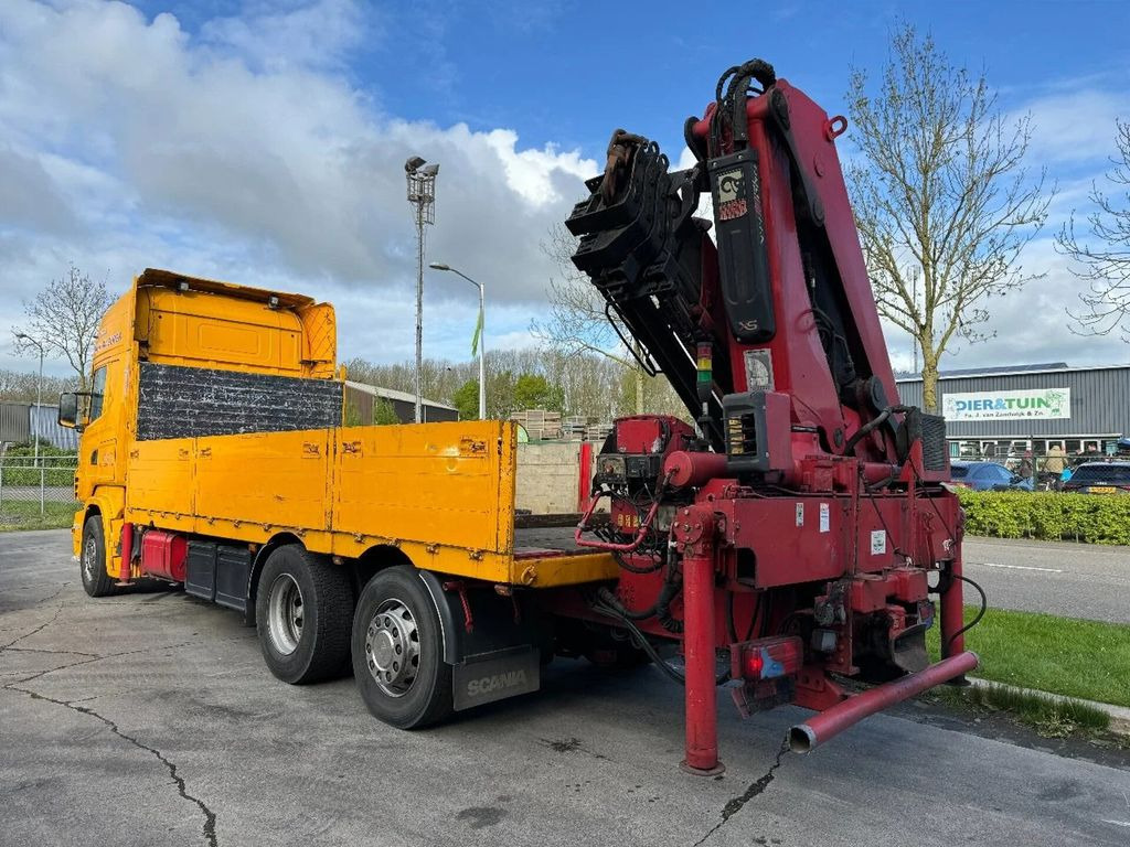 Crane truck, Dropside/ Flatbed truck Scania R500 V8 6X2 EURO 5 + HIAB 377EP-4XS + REMOTE CON: picture 15