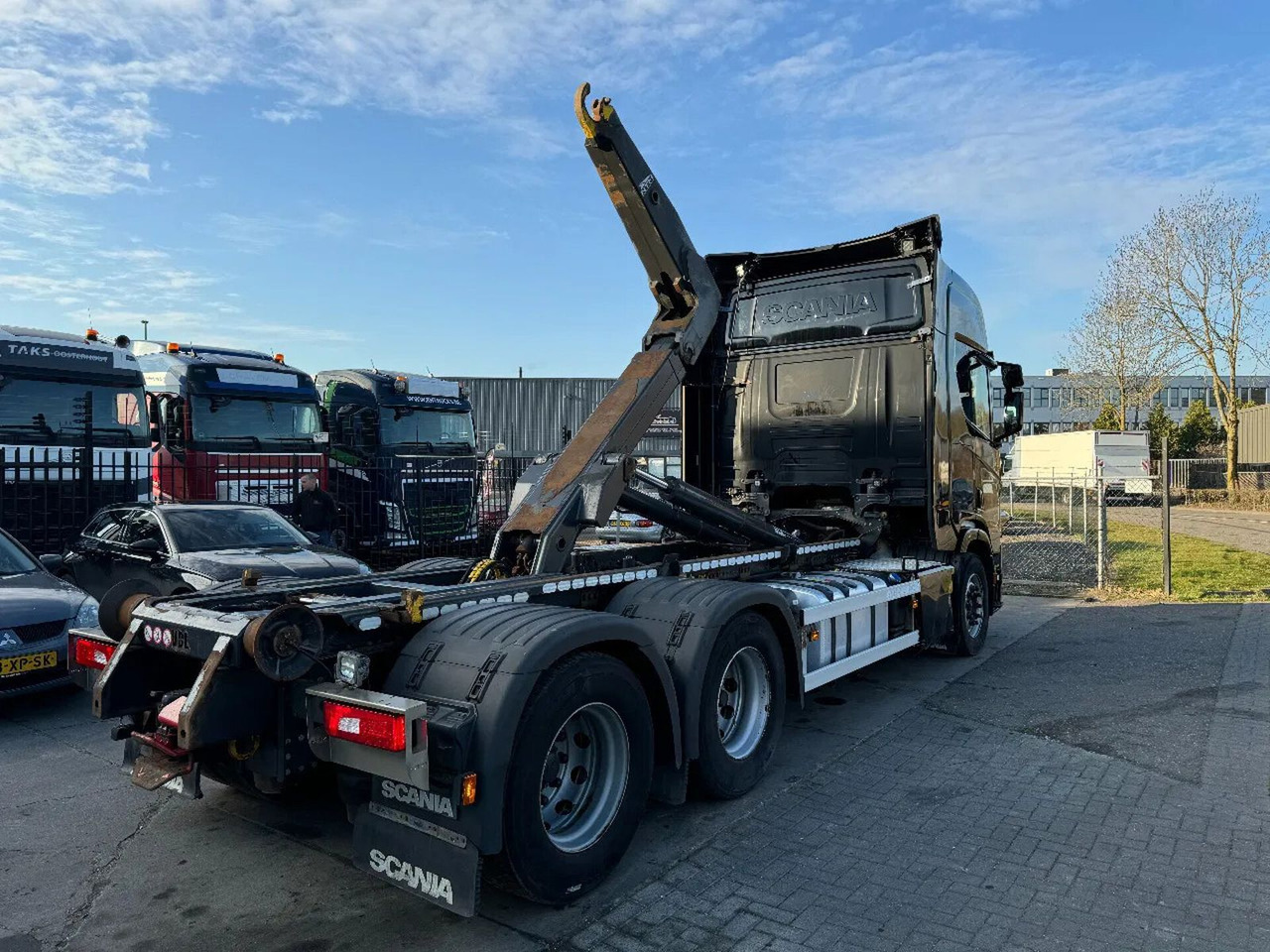 Hook lift truck Scania R580 V8 NGS 6X2 EURO 6 VDL 20T HOOK: picture 13
