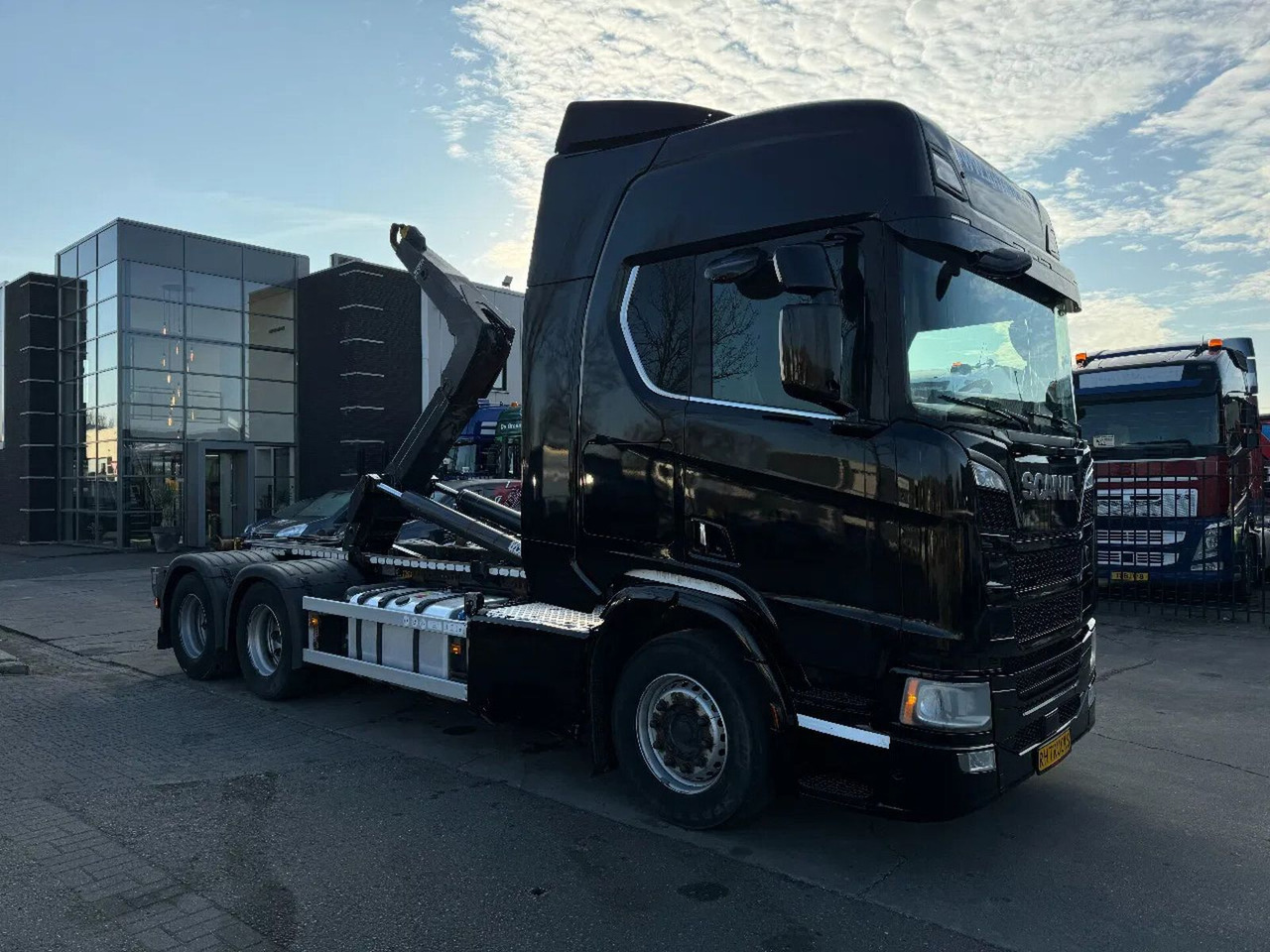 Hook lift truck Scania R580 V8 NGS 6X2 EURO 6 VDL 20T HOOK: picture 11