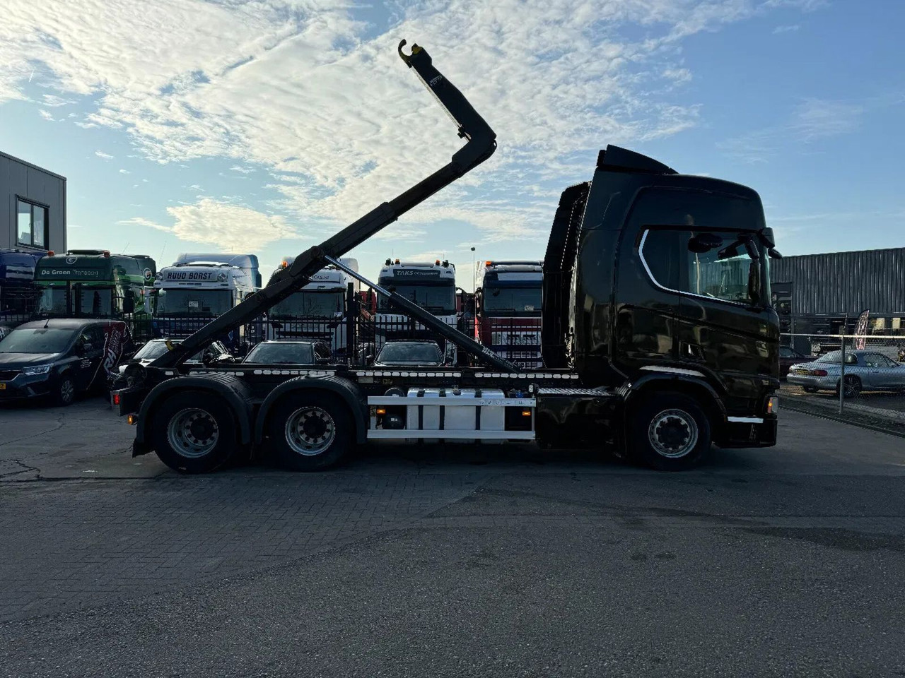 Hook lift truck Scania R580 V8 NGS 6X2 EURO 6 VDL 20T HOOK: picture 7