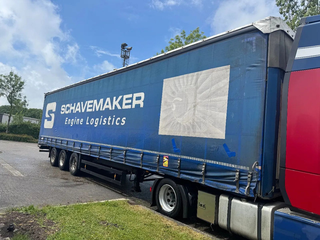 Schmitz Cargobull SCS 24/L - 3 AXLE MEGA SAF + SLIDING ROOF - Curtainsider semi-trailer: picture 1 Schmitz Cargobull SCS 24/L - 3 AXLE MEGA SAF + SLIDING ROOF - Curtainsider semi-trailer: picture 1