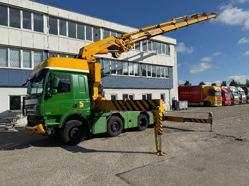 DAF CF 85.410 8X2 EURO 5 PALFINGER PK100002 + REMOTE CONTROL TÜV TILL 01-2026 - Tractor unit: picture 1 DAF CF 85.410 8X2 EURO 5 PALFINGER PK100002 + REMOTE CONTROL TÜV TILL 01-2026 - Tractor unit: picture 1