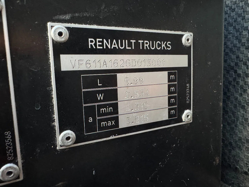 Tractor unit Renault T460 4X2 EURO 6 SKIRTS: picture 16
