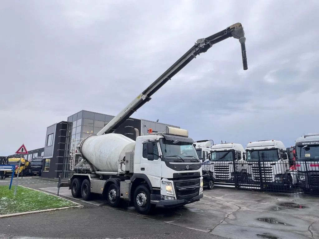 Volvo FM 410 8X4 - 3 UNITS! + MIXER 9m3 + LIEBHERR CON - Concrete mixer truck: picture 1 Volvo FM 410 8X4 - 3 UNITS! + MIXER 9m3 + LIEBHERR CON - Concrete mixer truck: picture 1