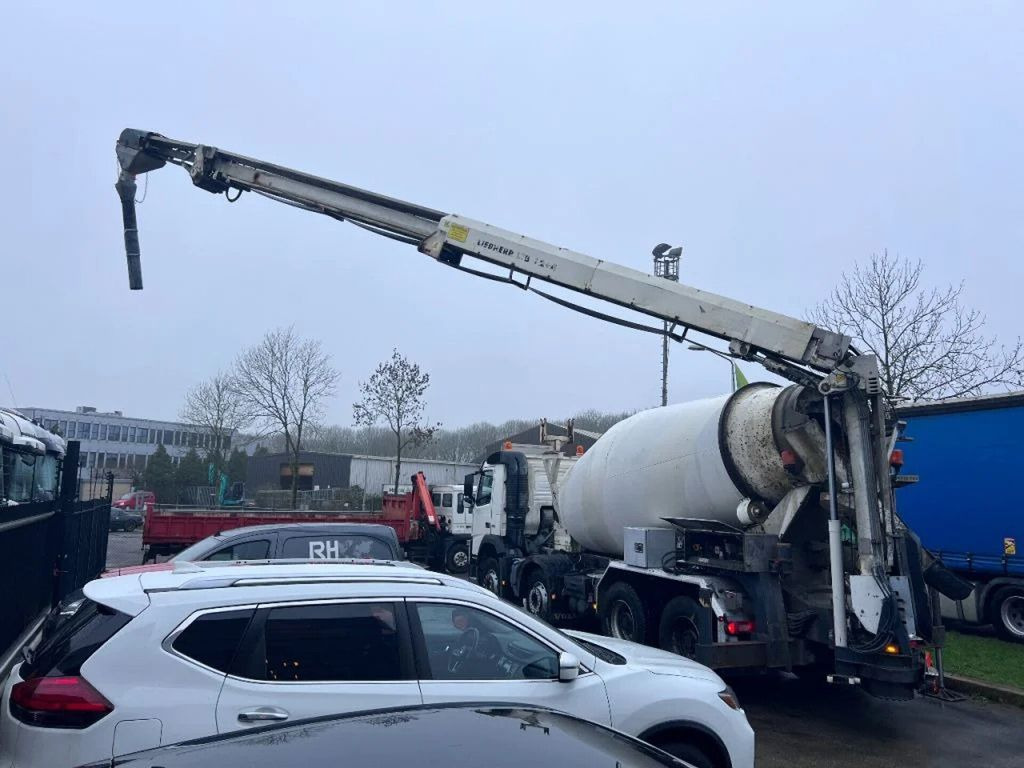 Volvo FM 410 8X4 MIXER 9m3 + LIEBHERR CONVEYOR BELT - Concrete mixer truck: picture 4 Volvo FM 410 8X4 MIXER 9m3 + LIEBHERR CONVEYOR BELT - Concrete mixer truck: picture 4