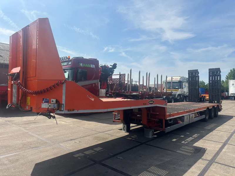 Zanner STL 45, 2 AXLE FORCED STEERING,LIFTING DECK, REMOTE CONTROL, WINCH, DUBBLE HYDRAULIC RAMPS - Low loader semi-trailer: picture 1 Zanner STL 45, 2 AXLE FORCED STEERING,LIFTING DECK, REMOTE CONTROL, WINCH, DUBBLE HYDRAULIC RAMPS - Low loader semi-trailer: picture 1
