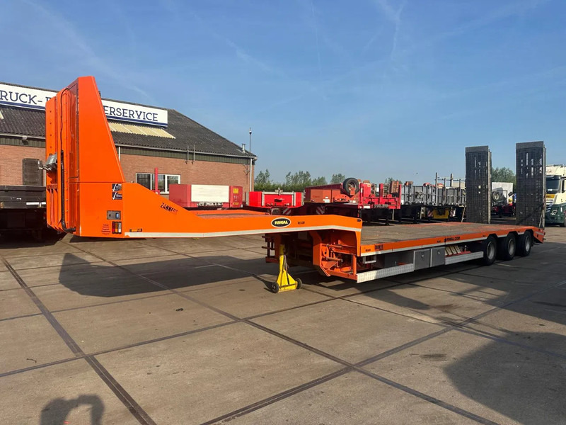 Zanner STL 45, 2 AXLE FORCED STEERING,LIFTING DECK, REMOTE CONTROL, WINCH, DUBBLE HYDRAULIC RAMPS - Low loader semi-trailer: picture 1 Zanner STL 45, 2 AXLE FORCED STEERING,LIFTING DECK, REMOTE CONTROL, WINCH, DUBBLE HYDRAULIC RAMPS - Low loader semi-trailer: picture 1