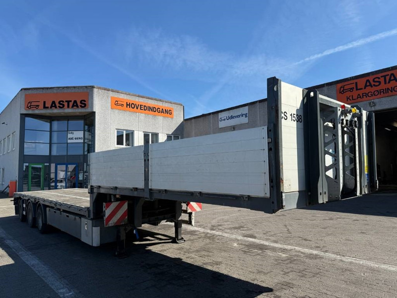 Brdr Platz 3-axle Stepdeck/Tiefbettauflieger/Nedby - Low loader semi-trailer: picture 1 Brdr Platz 3-axle Stepdeck/Tiefbettauflieger/Nedby - Low loader semi-trailer: picture 1