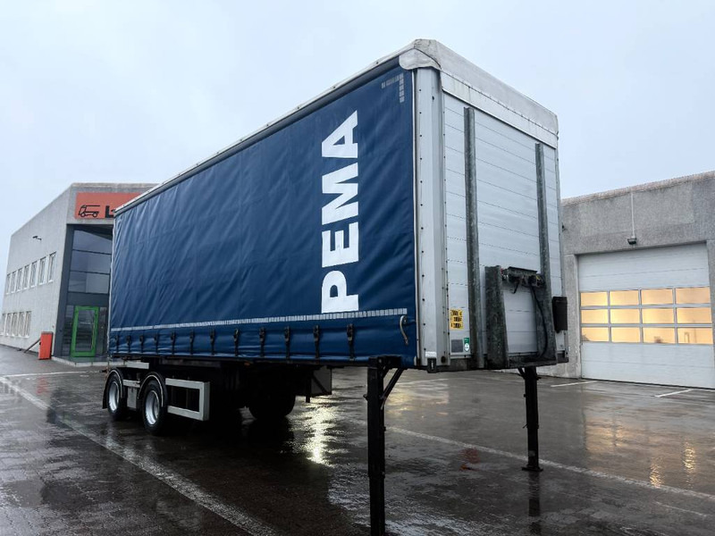 Closed box semi-trailer HFR Drawbar trailer / Zwischenauflieger / Linktrailer: picture 1