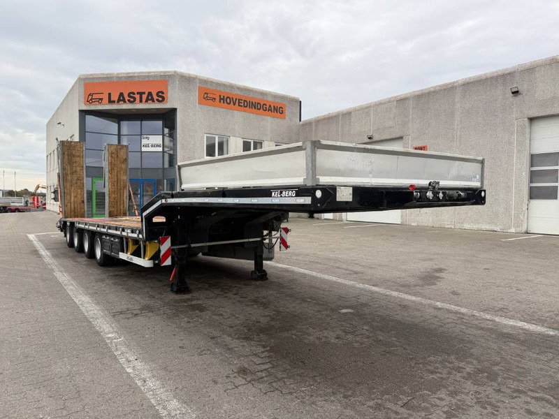 KEL-BERG Machine trailer / Maschinenanhänger / Maskintraile - Low loader semi-trailer: picture 1 KEL-BERG Machine trailer / Maschinenanhänger / Maskintraile - Low loader semi-trailer: picture 1