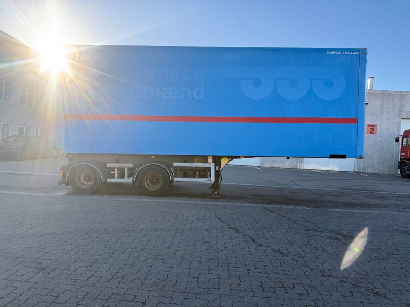 Nordic Trailer Drawbar trailer / Zwischenauflieger / Linktrailer - Closed box semi-trailer: picture 2 Nordic Trailer Drawbar trailer / Zwischenauflieger / Linktrailer - Closed box semi-trailer: picture 2