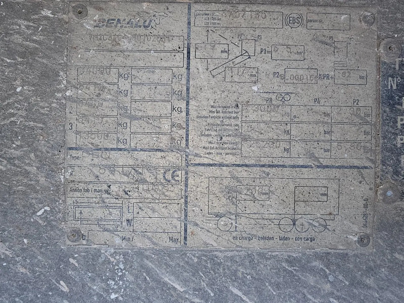 Tipper semi-trailer Benalu C34 - SMB - DRUM - Steelspring: picture 10