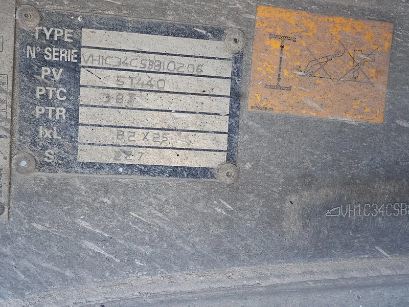 Tipper semi-trailer Benalu C34 - SMB - DRUM - Steelspring: picture 9