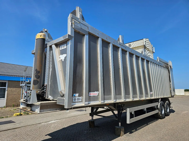 Benalu Wide spread - Steelspring - 100m3 - ALU / ALU - Tipper semi-trailer: picture 1 Benalu Wide spread - Steelspring - 100m3 - ALU / ALU - Tipper semi-trailer: picture 1