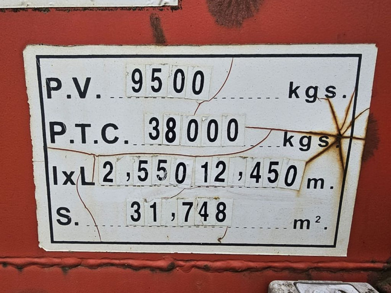 Dropside/ Flatbed semi-trailer Trax 3 Meter extendable - MAX 15.5 meter long + Lifting axle: picture 16