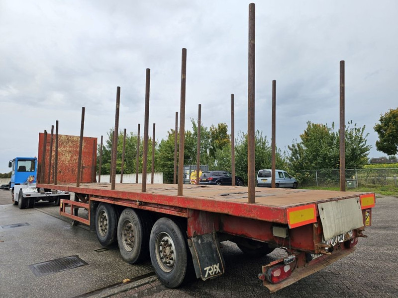 Dropside/ Flatbed semi-trailer Trax 3 Meter extendable - MAX 15.5 meter long + Lifting axle: picture 6