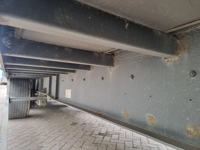 Dropside/ Flatbed trailer Van Hool 13.60 M LONG - 1 M HIGH - SUPER SINGLE TIRES - DRUM BRAKES: picture 15 Dropside/ Flatbed trailer Van Hool 13.60 M LONG - 1 M HIGH - SUPER SINGLE TIRES - DRUM BRAKES: picture 15