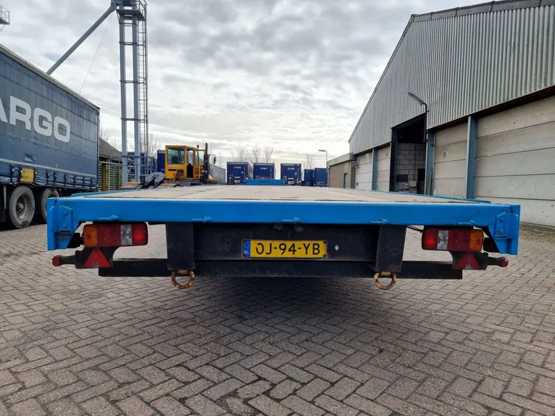 Dropside/ Flatbed trailer Van Hool 13.60 M LONG - 1 M HIGH - SUPER SINGLE TIRES - DRUM BRAKES: picture 10 Dropside/ Flatbed trailer Van Hool 13.60 M LONG - 1 M HIGH - SUPER SINGLE TIRES - DRUM BRAKES: picture 10