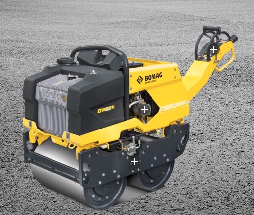 BOMAG BW 65 D - Vibratory plate: picture 1 BOMAG BW 65 D - Vibratory plate: picture 1