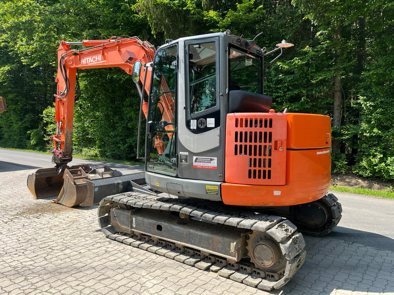 HITACHI ZX 85 USBLC-3 - Mini excavator: picture 5 HITACHI ZX 85 USBLC-3 - Mini excavator: picture 5