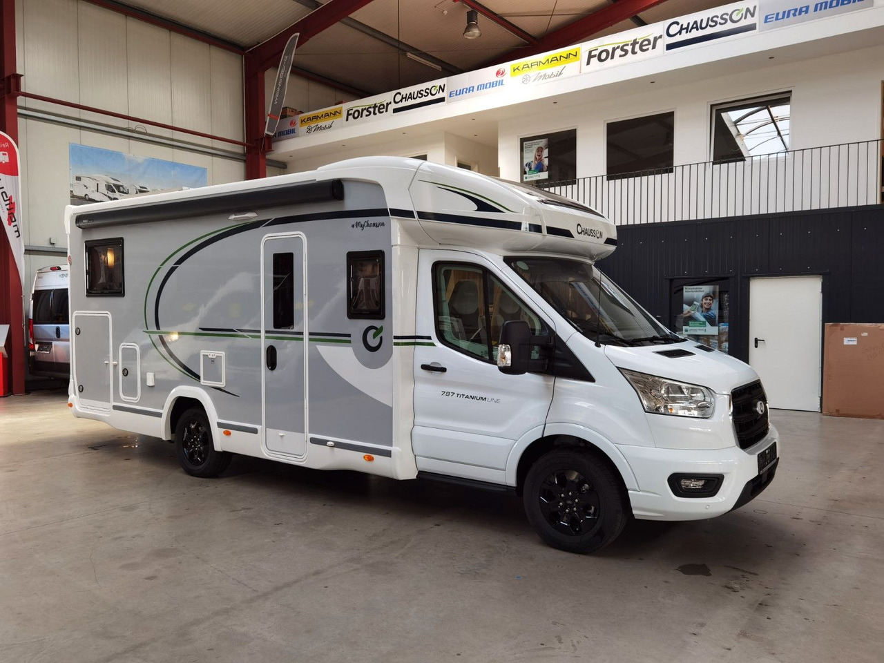 Semi-integrated motorhome Chausson 797 TITANIUM / - 2026 - / 165PS - 8G. AUTOMATIK: picture 8 Semi-integrated motorhome Chausson 797 TITANIUM / - 2026 - / 165PS - 8G. AUTOMATIK: picture 8
