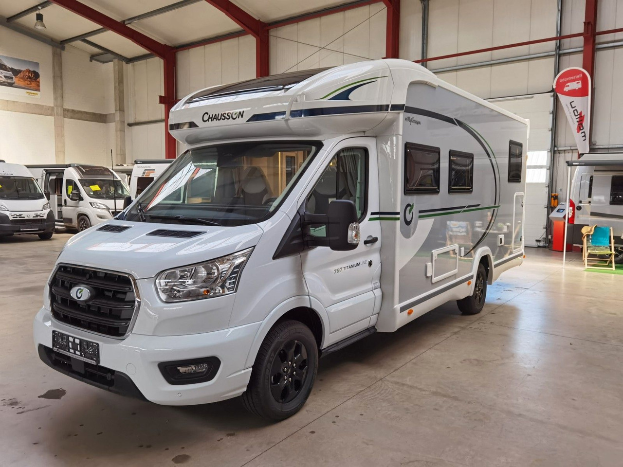 Semi-integrated motorhome Chausson 797 TITANIUM / - 2026 - / 165PS - 8G. AUTOMATIK: picture 7 Semi-integrated motorhome Chausson 797 TITANIUM / - 2026 - / 165PS - 8G. AUTOMATIK: picture 7