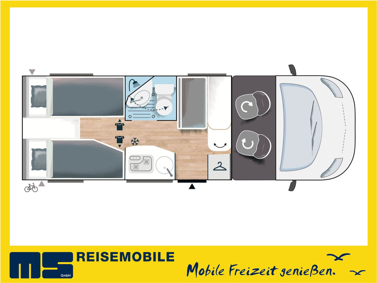 Chausson S 697 FIRST LINE / - 2026 - /  EINZELBETTEN - Semi-integrated motorhome: picture 2 Chausson S 697 FIRST LINE / - 2026 - /  EINZELBETTEN - Semi-integrated motorhome: picture 2