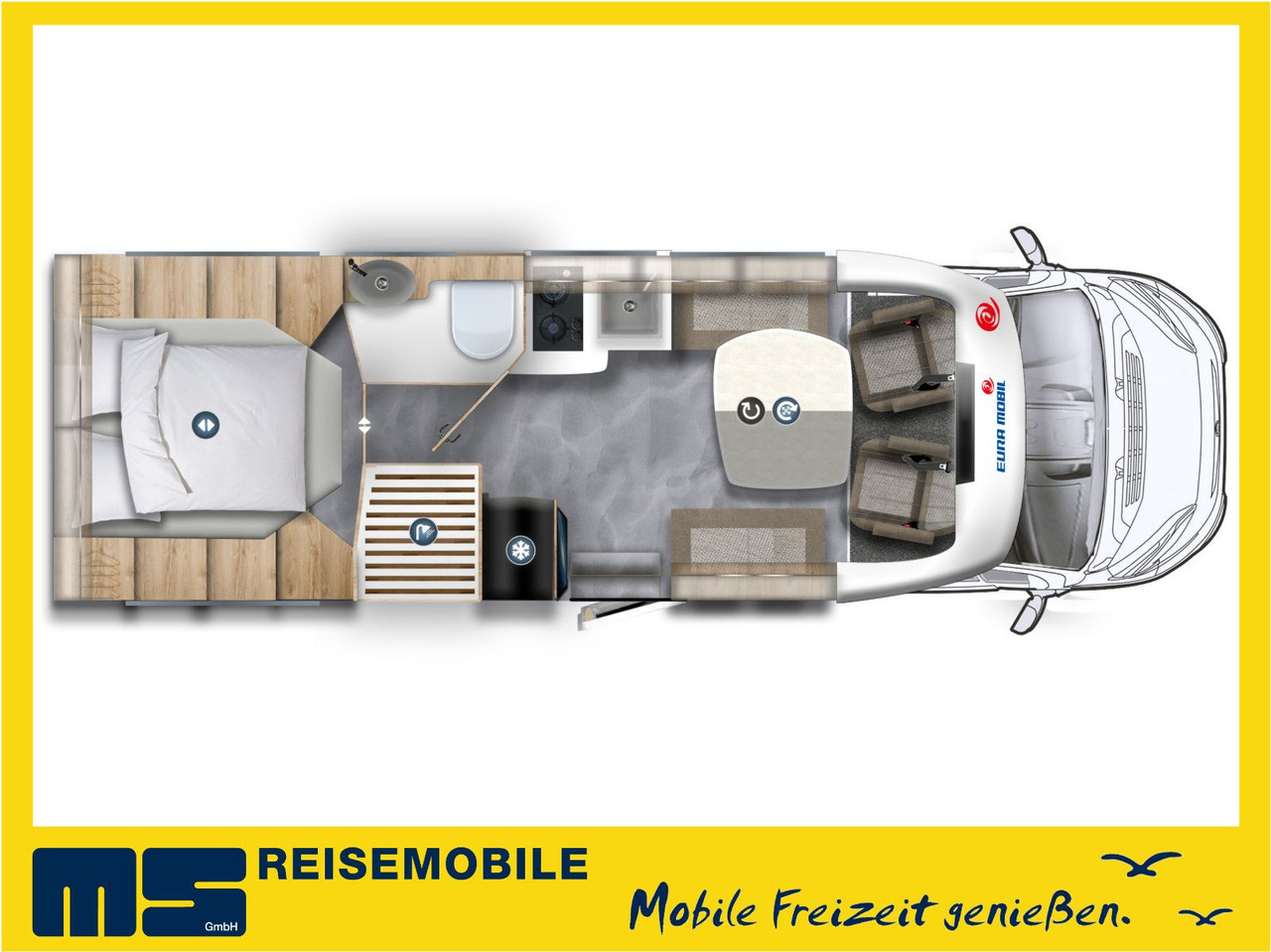 Eura Mobil PROFILA T 726 QF FREESTYLE / SONDERMODELL 2026 - Semi-integrated motorhome: picture 2 Eura Mobil PROFILA T 726 QF FREESTYLE / SONDERMODELL 2026 - Semi-integrated motorhome: picture 2