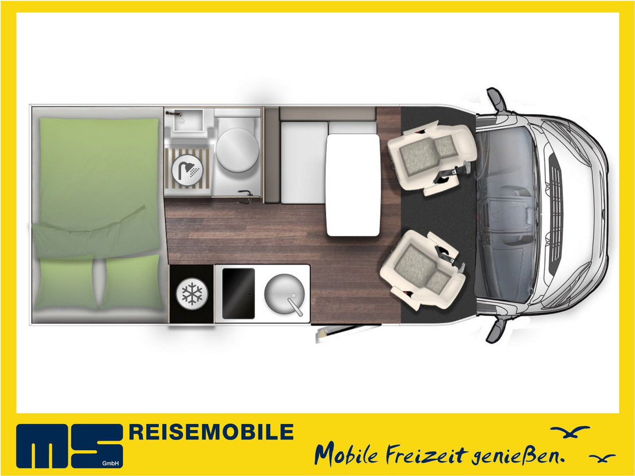 Forster T 599 HB COUPÈ /MODELL 2026 / HECKBETT & HUBBETT - Semi-integrated motorhome: picture 2 Forster T 599 HB COUPÈ /MODELL 2026 / HECKBETT & HUBBETT - Semi-integrated motorhome: picture 2