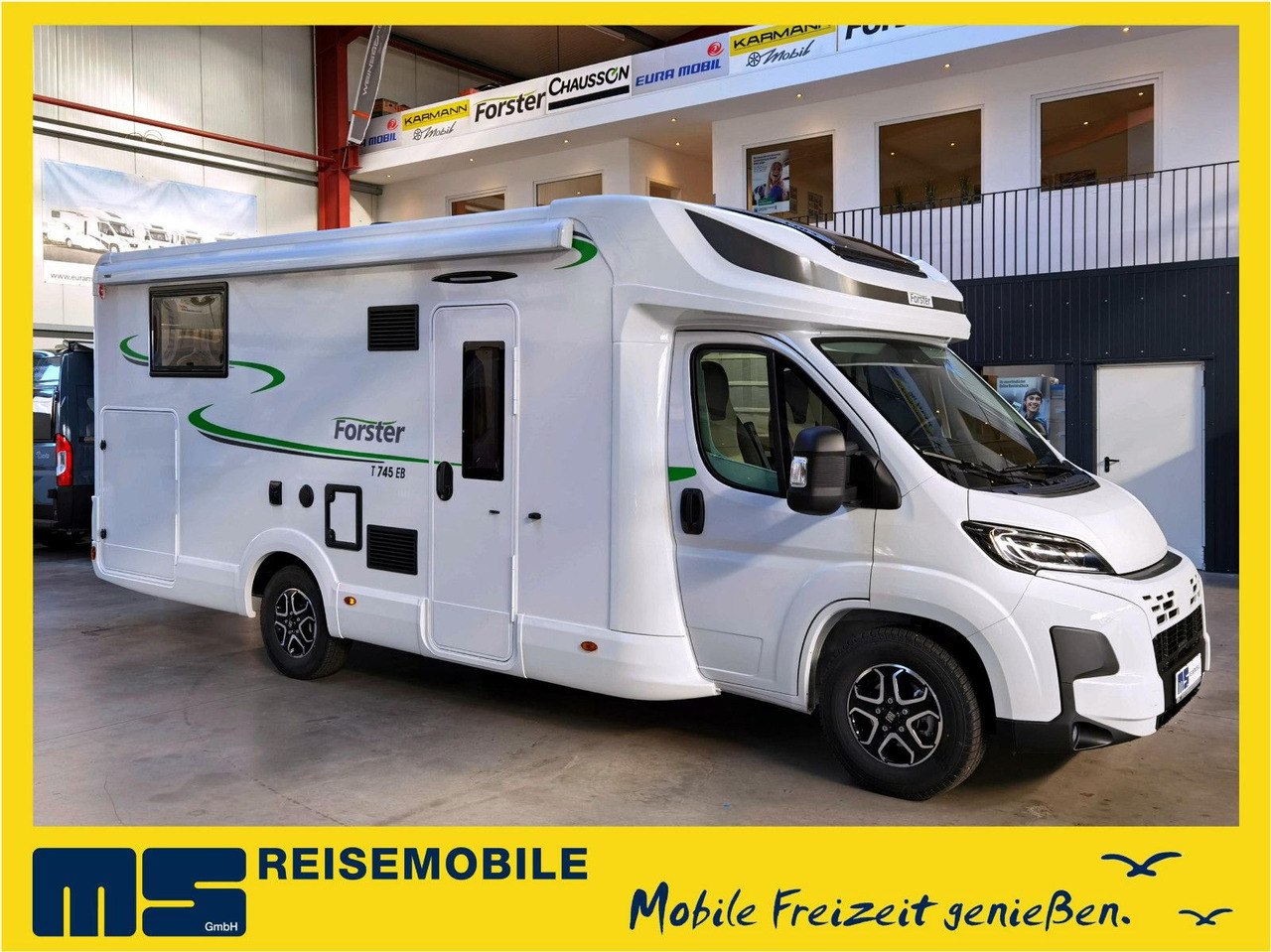Semi-integrated motorhome Forster T 745 EB /-MODELL 2025- / EINZELBETTEN & RAUMBAD: picture 1