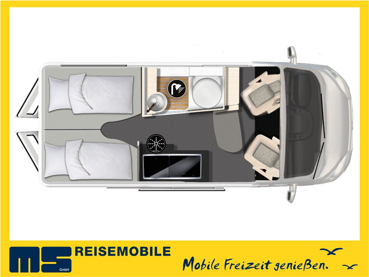 Karmann DEXTER 600 / -2026- /8G.AUTOMATIK / EINZELBETTEN - Camper van: picture 2 Karmann DEXTER 600 / -2026- /8G.AUTOMATIK / EINZELBETTEN - Camper van: picture 2
