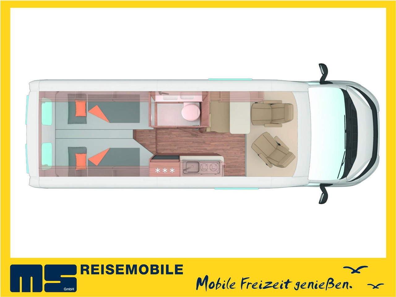 Weinsberg CARABUS GREY 630 ME-EDITION FIRE / MODELL 2026 - Camper van: picture 2 Weinsberg CARABUS GREY 630 ME-EDITION FIRE / MODELL 2026 - Camper van: picture 2