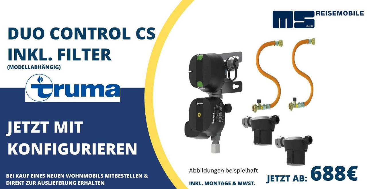 Semi-integrated motorhome Weinsberg CARASUITE 700 MEG /155PS /EINZELBETTEN & RAUMBAD: picture 27