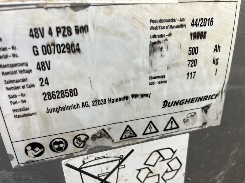 Electric forklift Jungheinrich EFG215 EFG215 triplo460 freelift sideshift 2016 heftruck forklift electrisch: picture 14 Electric forklift Jungheinrich EFG215 EFG215 triplo460 freelift sideshift 2016 heftruck forklift electrisch: picture 14