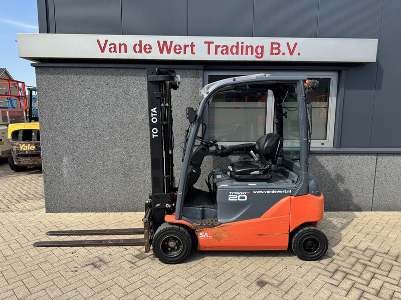Toyota 8FBM20T Triplo 470 Freelift / Sideshift Elektrisch 2017 6145Hours - Electric forklift: picture 1 Toyota 8FBM20T Triplo 470 Freelift / Sideshift Elektrisch 2017 6145Hours - Electric forklift: picture 1