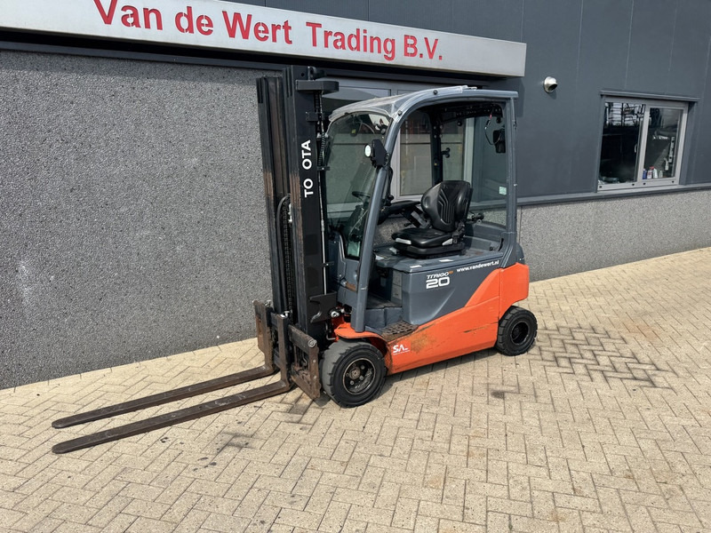 Toyota 8FBM20T Triplo 470 Freelift / Sideshift Elektrisch 2017 6145Hours - Electric forklift: picture 2 Toyota 8FBM20T Triplo 470 Freelift / Sideshift Elektrisch 2017 6145Hours - Electric forklift: picture 2