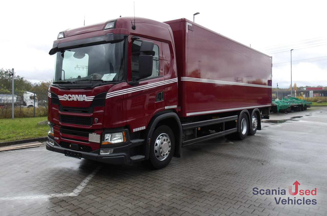 SCANIA G 360 B6x2*4NB / Koffer / Lbw. - Box truck: picture 1 SCANIA G 360 B6x2*4NB / Koffer / Lbw. - Box truck: picture 1