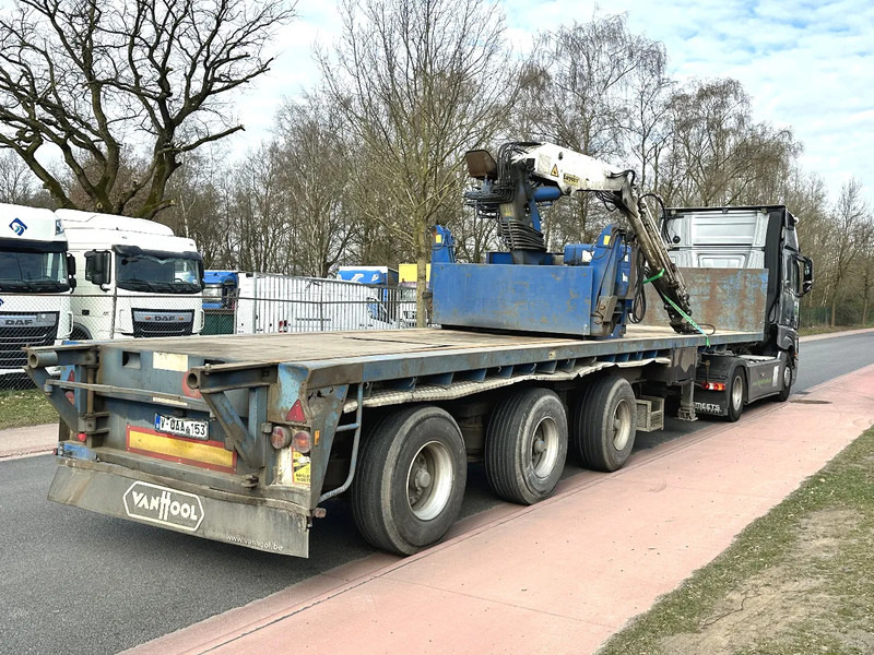 EKW RO-3QT3AHG KRAAN KENNIS 16000 - Dropside/ Flatbed semi-trailer: picture 5 EKW RO-3QT3AHG KRAAN KENNIS 16000 - Dropside/ Flatbed semi-trailer: picture 5