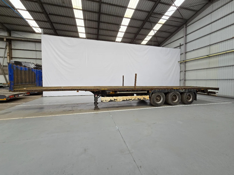 Dropside/ Flatbed semi-trailer Krone SD 27 FREINS TOMBOURS /TROMMELREMMEN: picture 8