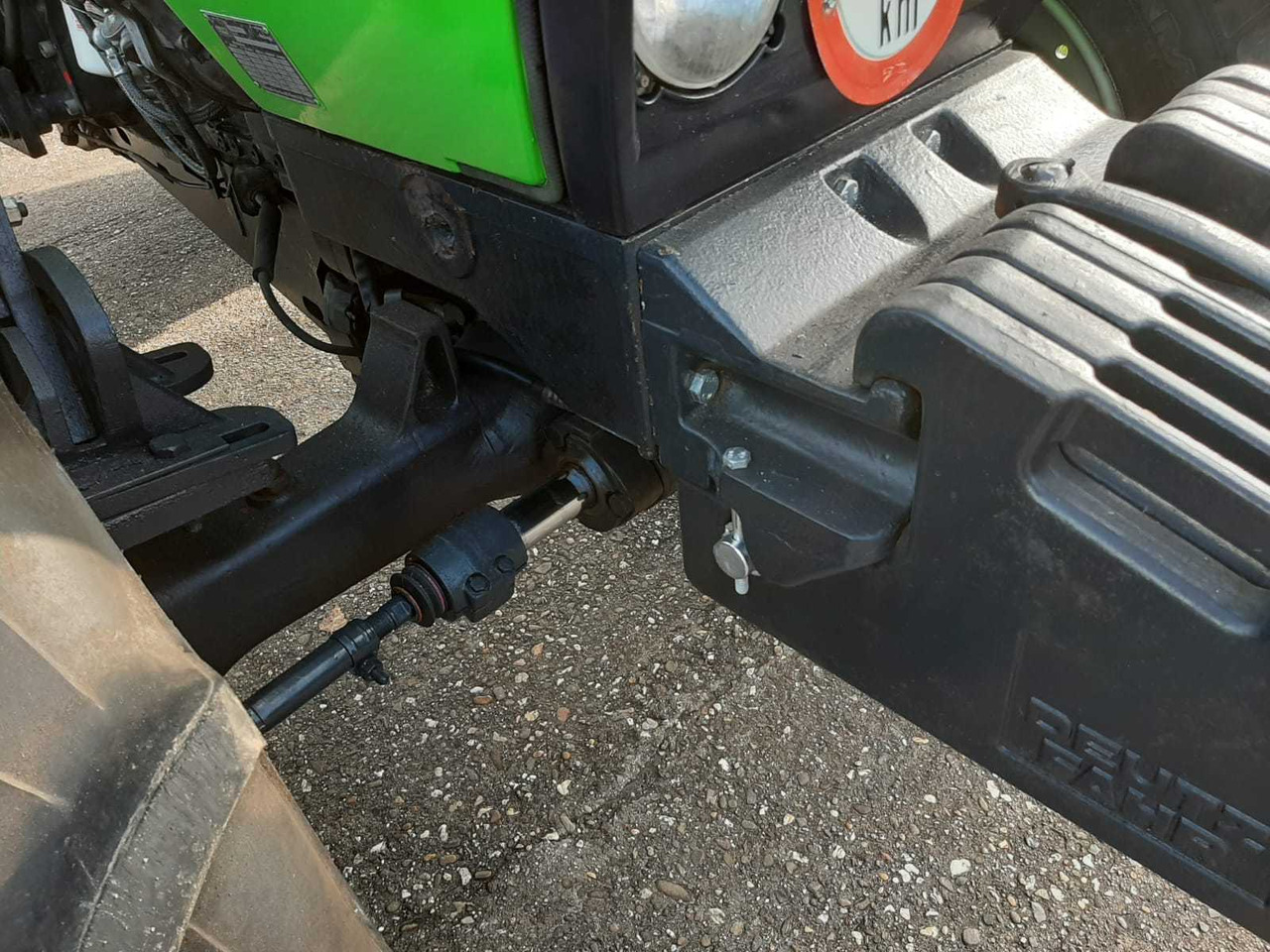 Farm tractor 1988 DEUTZ-FAHR DX 3.50 ALL-WHEEL DRIVE FARM TRACTOR: picture 14