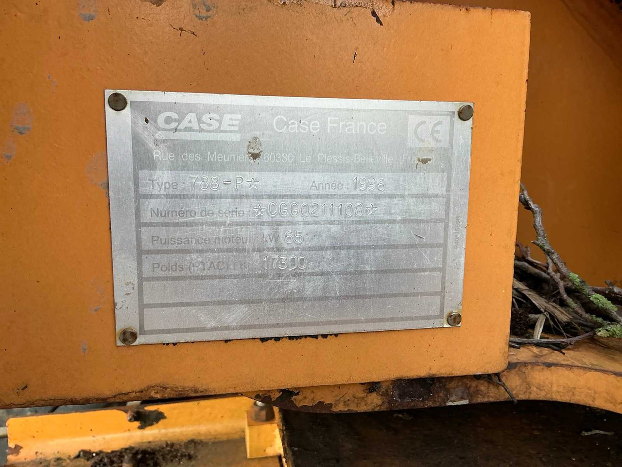 Wheel excavator 1996 CASE 788 POWERSENSOR WHEELED EXCAVATOR: picture 16 Wheel excavator 1996 CASE 788 POWERSENSOR WHEELED EXCAVATOR: picture 16