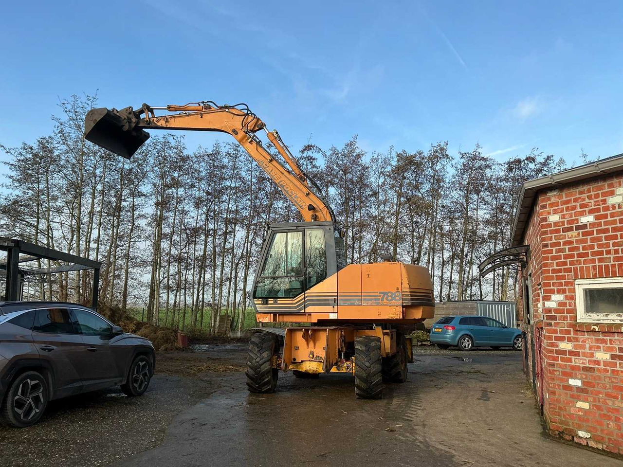 Wheel excavator 1996 CASE 788 POWERSENSOR WHEELED EXCAVATOR: picture 49 Wheel excavator 1996 CASE 788 POWERSENSOR WHEELED EXCAVATOR: picture 49