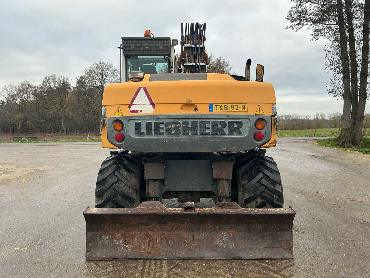 2007 LIEBHERR A314 LITRONIC WHEELED EXCAVATOR - Wheel excavator: picture 4 2007 LIEBHERR A314 LITRONIC WHEELED EXCAVATOR - Wheel excavator: picture 4