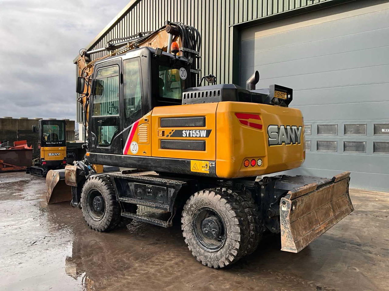 2023 SANY SY155W WHEELED EXCAVATOR - Wheel excavator: picture 3 2023 SANY SY155W WHEELED EXCAVATOR - Wheel excavator: picture 3